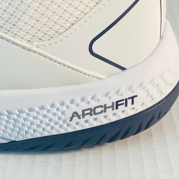 Skechers Go Train Arch Fit Viper Court-Pickleball (White/Navy) Tennis for Mens - Picture 9 of 17